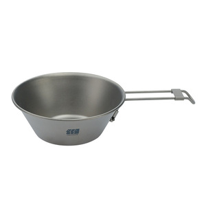 Tazón Plegable de Titanio Puro Explorer de 300 ml, Vajilla Ligera y Portátil para Acampar al Aire Libre - Product Image 1