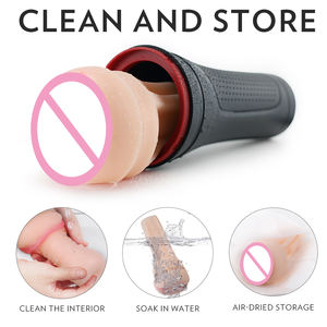 Masturbador Masculino Automático de Silicona S-hande, Copa Masturbadora con Vibración Anal, Juguetes Sexuales para Hombres, Masturbación Eléctrica - Product Image 4