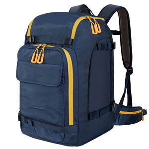 Sac à dos pour chaussures de ski d'extérieur, échantillon gratuit 2025, imperméable, sac à dos pour chaussures de snowboard, doublure en cuir véritable pour hommes et femmes - Product Image 1