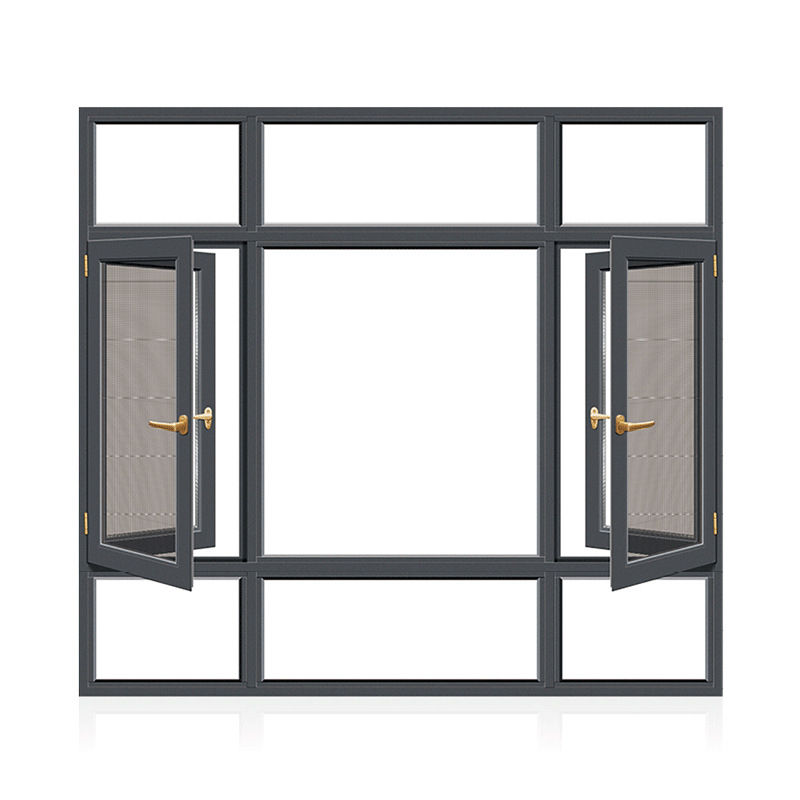 Stylish UPVC Casement Window Inward Opening Outward Opening Optional ...