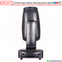 Projecteur de scène à tête mobile GBR-B371 371W Super Beam