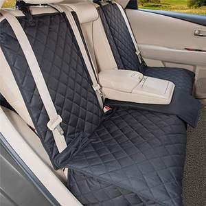 Fundas para Asientos Traseros de Coche para Perros y Gatos con Hamaca Elevadora - Diseño Sólido y Moderno - Product Image 6