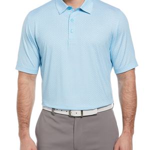 Polo de Golf de Camuflaje Elástico y Transpirable de Alta Calidad, Personalizado para Hombre, con Diseño Deportivo y Color Neón - Product Image 3
