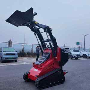 Free Shipping Yanmar Engine Mini Skid Steer Crawler <strong>Loader</strong> 350kg Durable Diesel Euro 5 for Sale - Product Image 3
