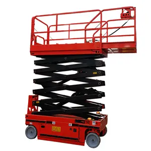 Indoor And Outdoor High Rise Cheap 8m 10m Portable Electric Self-propelled Mobile Scissor Lift Platform