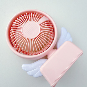 Ventilateur de table Piano 6,9 pouces avec lumière, chargement USB, commande mécanique, pour bureau - Product Image 3
