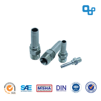 BSP Mâle 60 °   Raccord hydraulique à joint conique 12611 |   Raccord de tuyau hydraulique haute pression plaqué zinc |   Usine Sinopulse