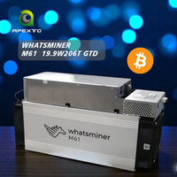 Nouveau Bitcoin MicroBT Whatsminer M61 M60s ++ M60 M50S M63S + M64 M30S ++ M31S M32 Utilisé M20S M21S BTC Asic Miner Whatsminer M50S M61
