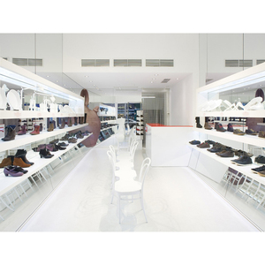 Lux Design Shop Store <b>White</b> for for Shoes Bags Counter Display Racks Made of Metal <b>Acrylic</b> Glass Wood with 5-Year Warranty - Product Image 4