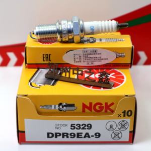 หัวเทียนแท้ NGK รุ่น DPR9EA-9 5329 สำหรับรถจักรยานยนต์ฮอนด้า/คาวาซากิ/ซูซูกิ สภาพใหม่ ผลิตภัณฑ์ระบบจุดระเบิด - Product Image 3