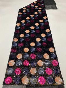 Tissu en maille 5mm boules colorées paillettes Dobby sergé tissé Techniques pour sacs de broderie chapeaux accessoires pour garçon Patchwork Sequin - Product Image 6