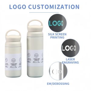 Vaso Térmico de Acero Inoxidable de Doble Pared con Aislamiento al Vacío, 350ml/500ml, con Tapa y Logotipo Personalizado, Mantiene la Temperatura de 6 a 12 Horas, Libre de BPA - Product Image 6