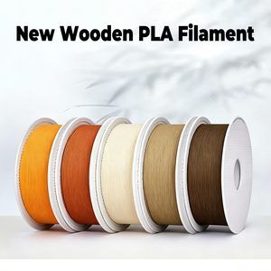 Filament d'impression 3D en PLA bois de bambou original en gros pour <span class=keywords><strong>Bambulab</strong></span> X1/X1C/P1S/<span class=keywords><strong>P1P</strong></span>/A1/A1 MINI/AMS, texture bois véritable - Product Image 1