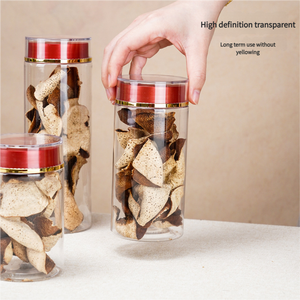 Contenedor de Almacenamiento de Plástico Transparente Ligero e Irrompible de Alta Calidad, Caja de Almacenamiento de Medicamentos Secos Sellada de Alta Definición - Product Image 3