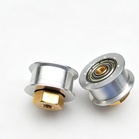 Rakitan Pulley Pengatur Tegangan Timing Belt, Pulley Idler, dan Roda Pemandu Berflens untuk Sistem Gerak Linear dan Peralatan Otomasi