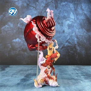 <span class=keywords><strong>One</strong></span> Pieced <span class=keywords><strong>SBS</strong></span> Onigashima Nika Luffy Sun God Devil Fruit Gear Five Fist Statue Figure Wholesale - Product Image 3