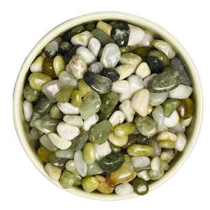 Оптовая продажа, смешанные цвета, Натуральные Текстуры, декоративные камни для наружных ландшафтных проектов, объемный заказ, цветной мытый камень - Product Image 3