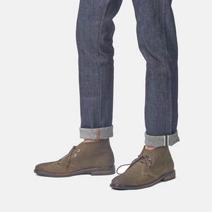 Stivaletti <span class=keywords><strong>Chukka</strong></span> da Uomo in Vera Pelle, Stivali Chelsea Classici, Scarpe Casual Eleganti da Lavoro, Stivali Desert - Product Image 6