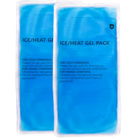 Compresses de gel réutilisables chaudes et froides pour le soulagement de la douleur et des blessures – Traitement ciblé à double usage : compresse froide et pack de gel chaud