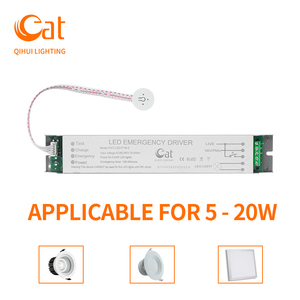 Metal 3.7V Li-ion Light Emergency Driver 3-Hour Performance <strong>5</strong>-20W Capable External Test <strong>Button</strong> Full Power LED Driver Emergency - Product Image 2