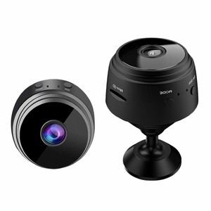 Mini Telecamera di Sorveglianza Senza Fili HD 1080p WiFi per Interni/Esterni con Rilevamento Movimento, Visione Notturna e Archiviazione <span class=keywords><strong>Cloud</strong></span> A9 CCTV - Product Image 2