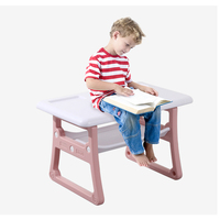 Vente en gros, Table de dessin d'apprentissage détachable, Table et chaise de dîner pour enfants pliables, ensemble de Table et de chaise pour enfants