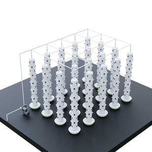 Hydroponisch Petal Tower-systeem: Verticale, bloemvormige kweektoren voor groenten en kruiden – apparatuur voor bodemloos kweken - Product Image 6