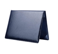 Cubierta para Diploma Impresa de 8.5 x 11 Pulgadas, Fundas de Cuero PU para Certificados, Portadocumentos de Graduación, Carpeta de Archivos
