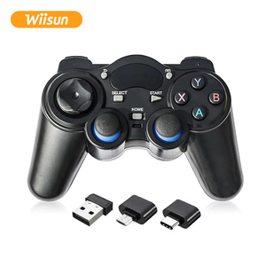 2.4G Wireless <strong>Game</strong> <strong>Controller</strong> with Micro USB OTG ConverterJoystick Gamepad for <strong>PS3</strong>/PS2 Android TV Box PhoneTablet PC - Product Image 1