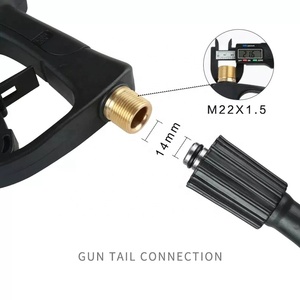 Prix rentable nouveau Type de pistolet haute pression avec Kit de buse à connexion rapide pour nettoyeur <span class=keywords><strong>Karcher</strong></span> - Product Image 6