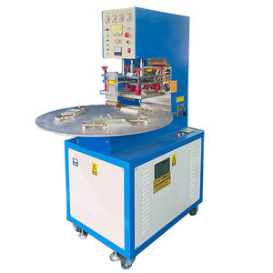 Nouvelle machine de soudage à haute fréquence à 3 stations, plateau tournant, HF, PVC, PET, <span class=keywords><strong>thermo</strong></span>-soudage pour <span class=keywords><strong>soudeuse</strong></span> de plastique à coquille - Product Image 1