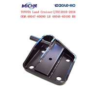 Support de ressort à lames de haute qualité avec boulon en U 48047-60090, côté gauche et droit, pour Toyota Land Cruiser, accessoires de châssis automobile