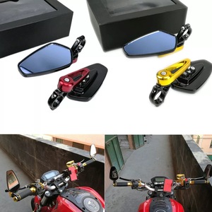 Rétroviseur universel en alliage d'aluminium pour moto, pour véhicules électriques et motos, rétroviseur de tourisme - Product Image 2