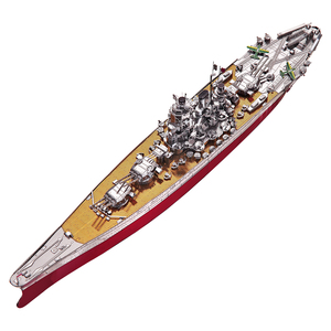 <span class=keywords><strong>Piececool</strong></span> Yamato cuirassé métal modèle de construction kit <span class=keywords><strong>3D</strong></span> métal <span class=keywords><strong>Puzzle</strong></span> militaire motomarine <span class=keywords><strong>3d</strong></span> métal <span class=keywords><strong>puzzle</strong></span> pour adultes bricolage loisirs - Product Image 3