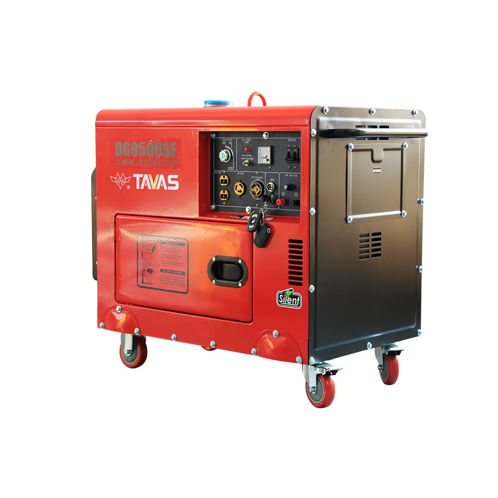 TAVAS 220v जनरेटर 7kw घर में इस्तेमाल के लिए सबसे अच्छा पोर्टेबल जनरेटर