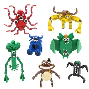 Moc1291 Creativiteitsserie Garten Van Banban Bouwstenen Horrorspel Personage Nigty Boo-Modellen Assemblage Bakstenen Speelgoed Voor Kinderen