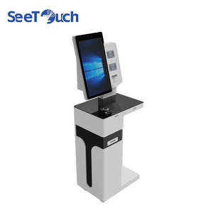 Aangepaste 21,5 23,8 27 inch selfservice betaalautomaat Android selfservice bestelkiosk touchscreen bestelkiosk met printer QR - Product Image 1