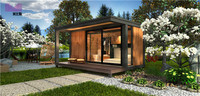 Maison modulaire en bois prédécoupée, préplumée, style russe, maison en bois