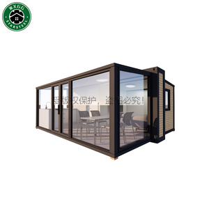 Maison mobile à assemblage rapide, 2-3 chambres, extensible, préfabriquée, en kit, avec panneaux sandwich - Product Image 1