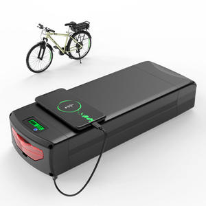 Baterai Ebike Stok EU 36V 48V 52V 30Ah Dengan Rak Belakang, BMS Berkualitas, Charger 4A, Cocok untuk Sepeda Listrik 250W-1500W - Product Image 2