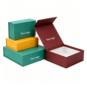 Cost-<b>saving</b> Flat Shipping Magnetic Collapsible Rigid <b>Box</b> for Apparel Shoe Garment Packaging Space <b>Saving</b> Foldable <b>Box</b> - Product Image 6