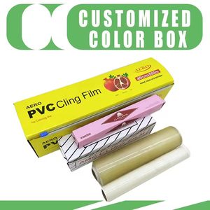 <span class=keywords><strong>Film</strong></span> étirable en PVC de haute qualité pour emballage alimentaire, rouleau jumbo de 2000 mètres - Product Image 2