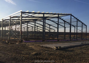 Poutre en acier galvanisé solide en forme de H, conception de ferme préfabriquée, panneau sandwich de marque HJSD, <span class=keywords><strong>garage</strong></span>, abri, maison - Product Image 3
