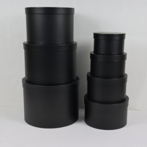 Chất Lượng Cao In Ấn Màu Sắc Xách Tay Hộp Tròn Hộp Hoa Thiết Lập 7 Màu Sắc 7 Mảnh Thiết Lập Các Tông Hoa Bao Bì Hộp Quà Tặng - Product Image 3