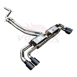 ระบบท่อไอเสียสแตนเลส SS304น้ำวนสำหรับพอร์ชคาเยนน์ E-HYBRID 2.0T 3.0T - Product Image 1