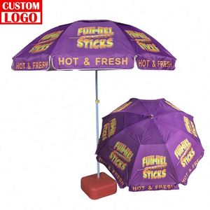 Parasol de camping publicitaire personnalisé couleur tendance, vente chaude - Product Image 1