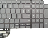Clavier de remplacement pour ordinateur portable Dell Inspiron 15 3501 3502 3505 5501 5502 5508 5584, cadre noir avec rétroéclairage, disposition US