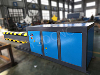 Ovalideur d'hélice automatique HVAC Tubeforming faisant la machine Forme ovale plate Ellipse Spirale Conduit Rouleau formant la machine Ovalideur