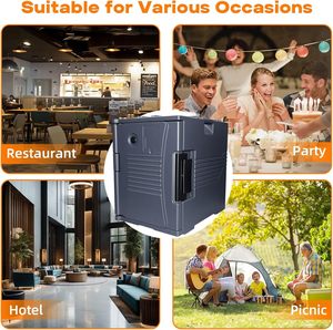 Contenitore Termico per Trasporto Alimenti, Armadio Isotermico per Catering Commerciale, Scatola Termica per Mantenere <span class=keywords><strong>Caldo</strong></span> o Freddo - Product Image 6