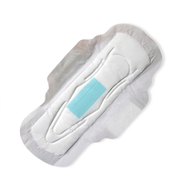 Culottes menstruelles jetables pour la nuit, avec ailettes, super absorbantes, en coton doux, tissu non tissé, respectueux de la peau, 290 mm 155 mm